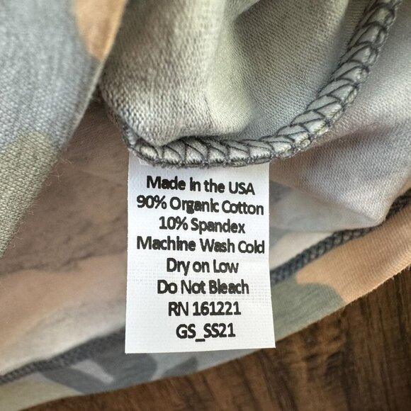 Gus + Steel Camo L/S Tee 2T - Picture 4 of 4